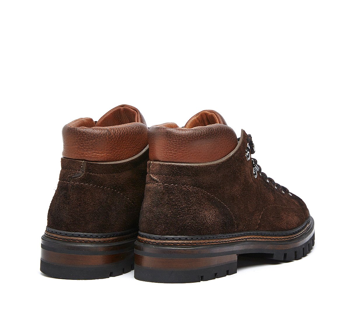 Calf leather ankle boots