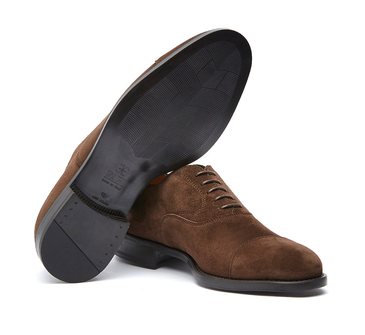 Francesina in suede