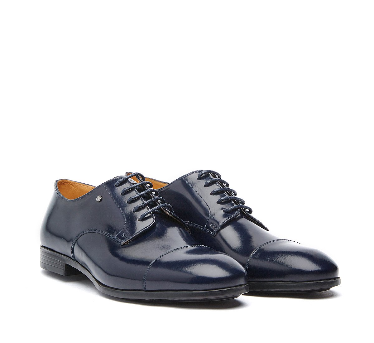 Derby in calf leather