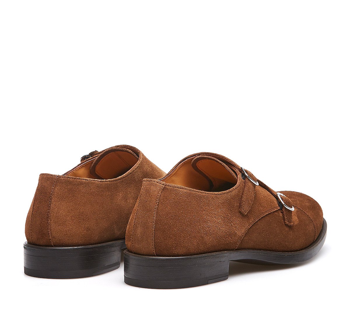 Monk in suede
