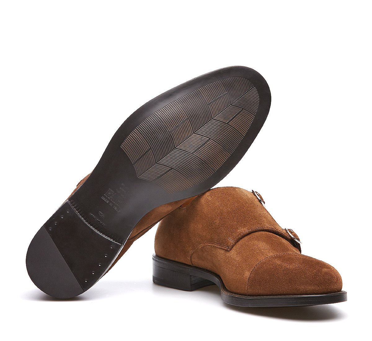 Monk in suede
