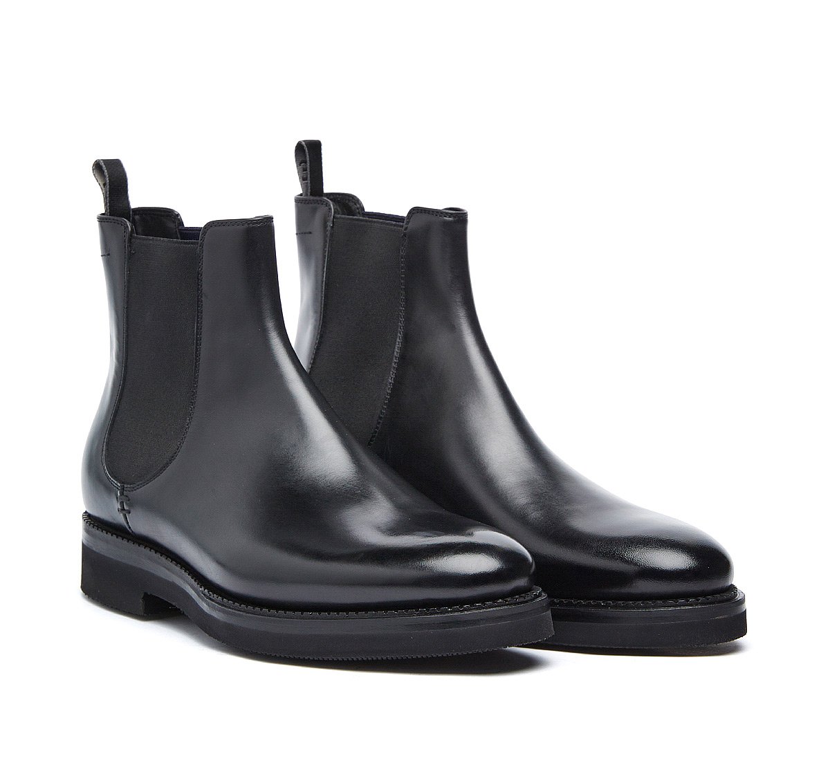 Beatle boots in calf leather