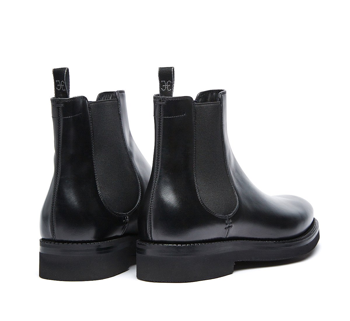 Beatle boots in calf leather