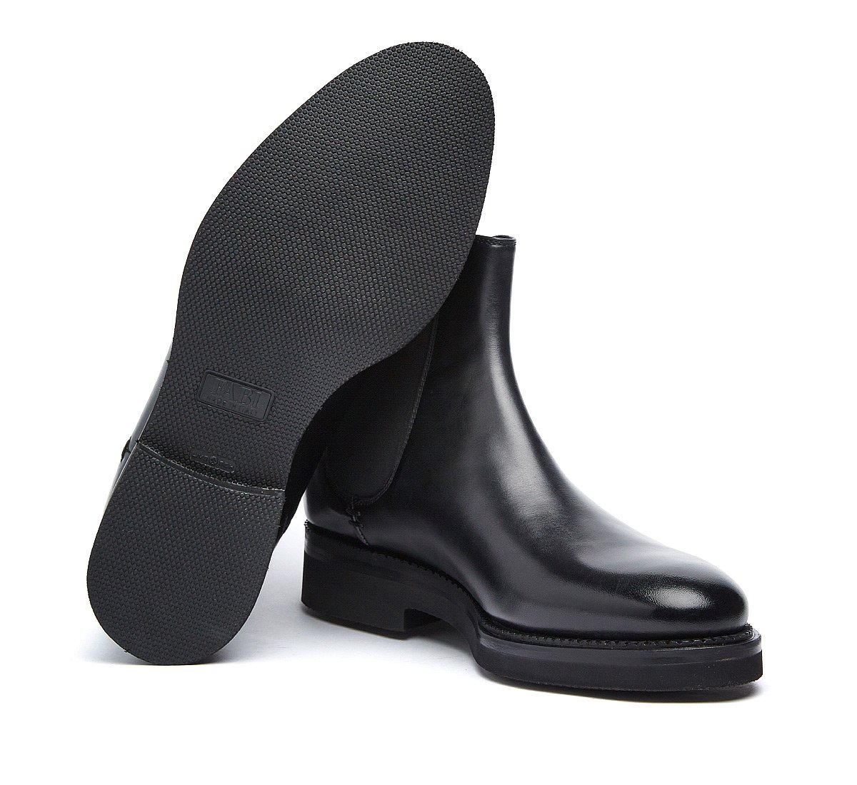 Beatle boots in calf leather
