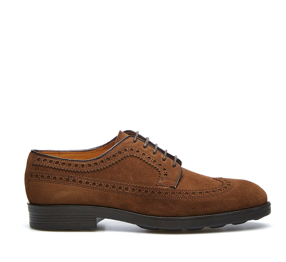 Derby in soffice camoscio