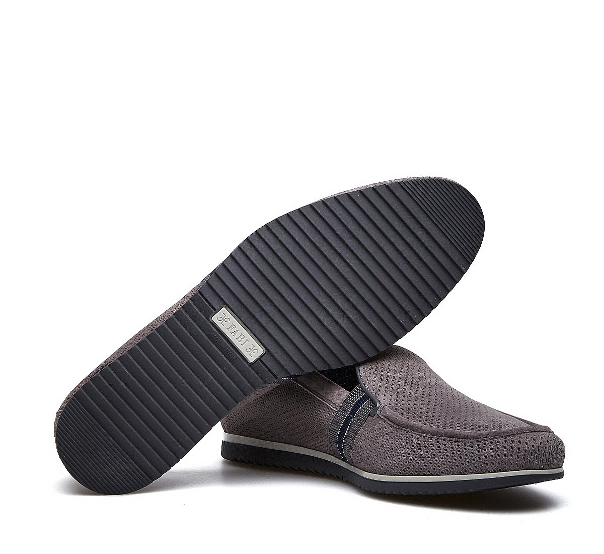 Mocassino sportivo in soffice suede
