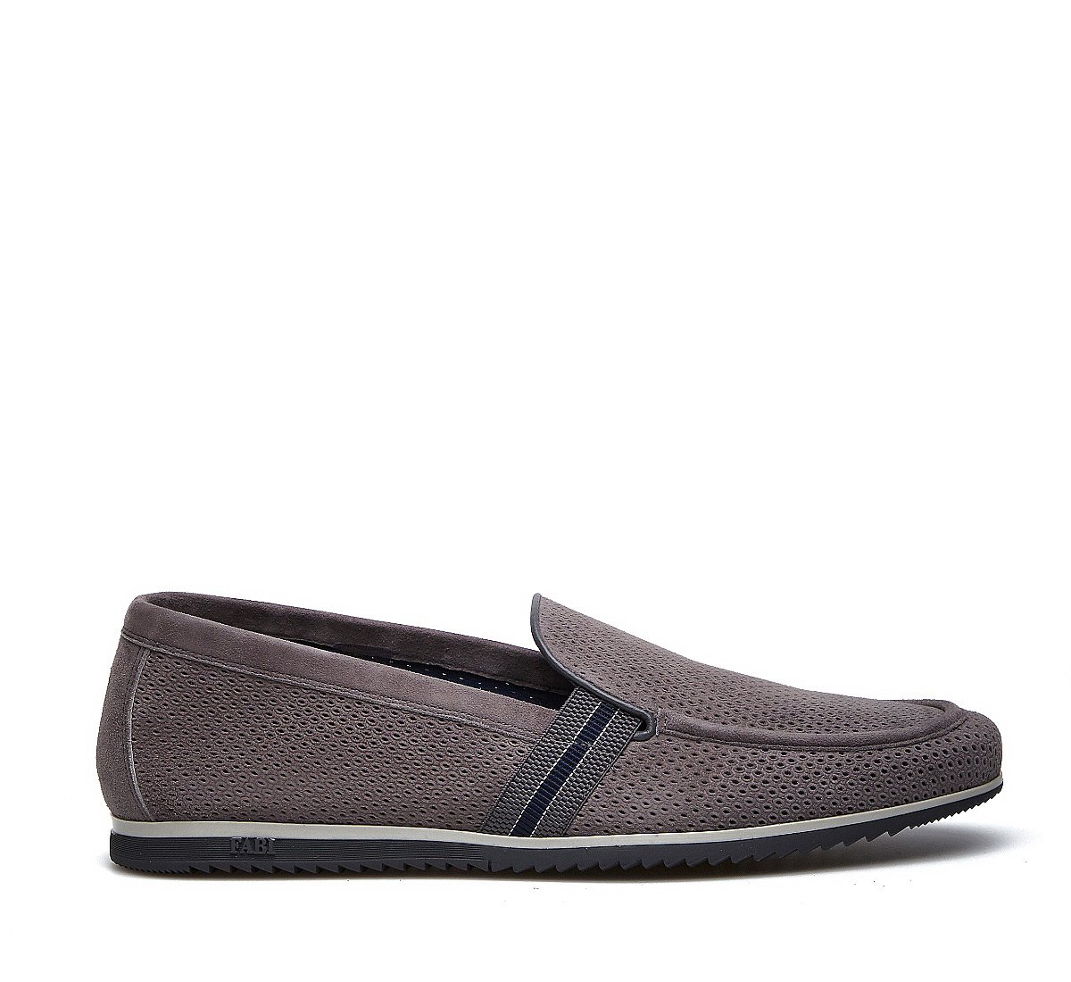 Mocassino sportivo in soffice suede