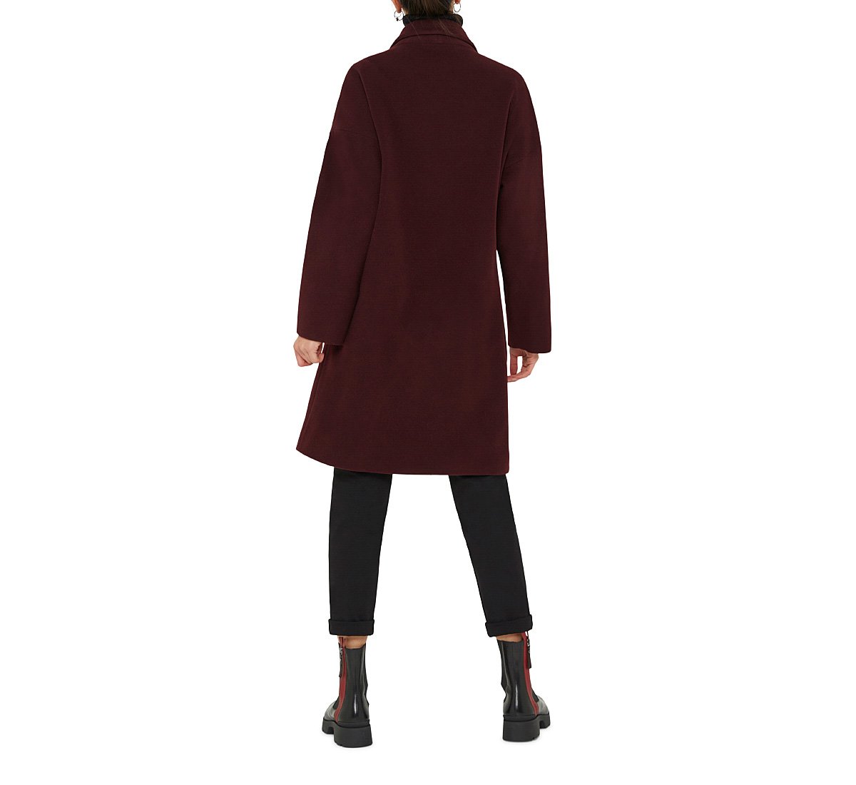 Double-breasted coat