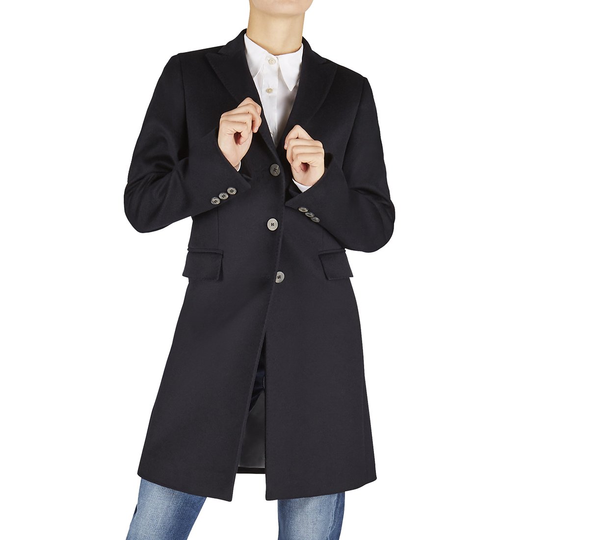 Cappotto in lana e cachemire