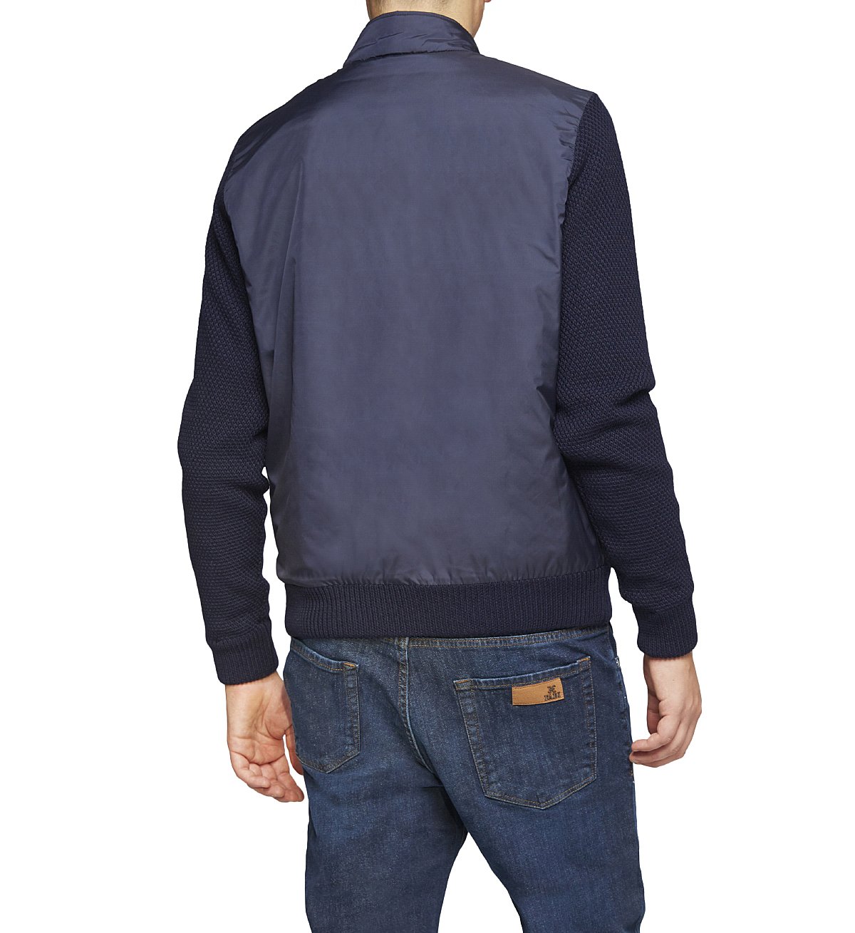 Bomber in waterproof technical fabric