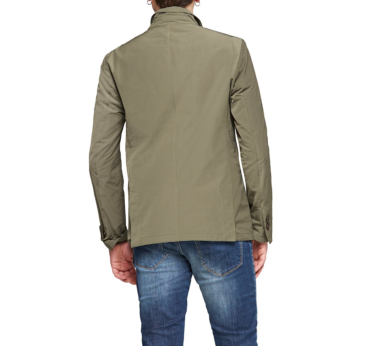 Blazer colletto revers in cotone