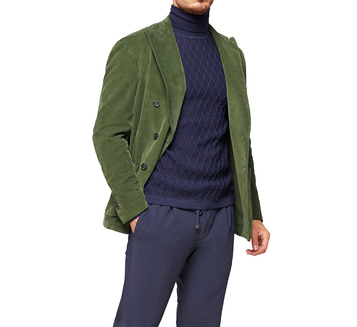 Double-breasted blazer