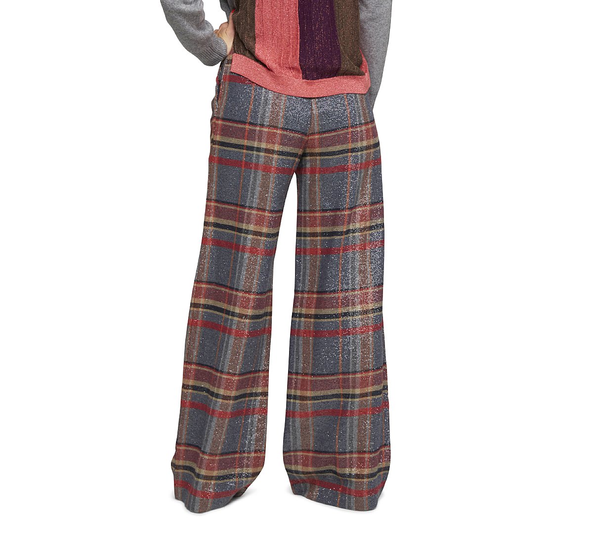 Check palazzo pants