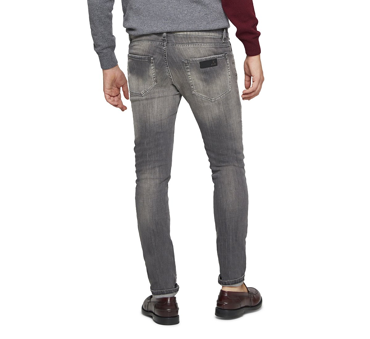 Jeans skinny fit in cotone