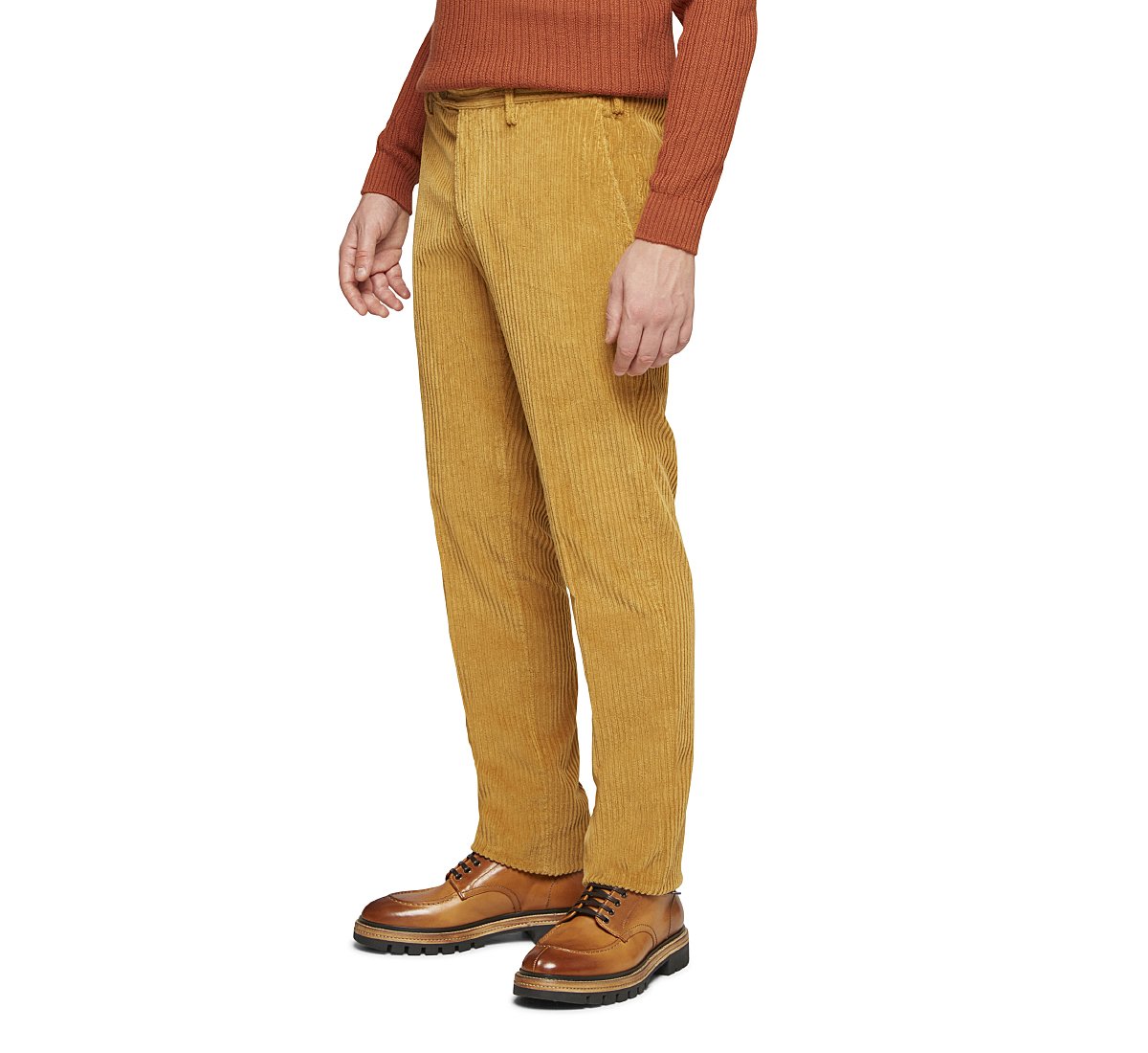 Pantaloni chino in cotone