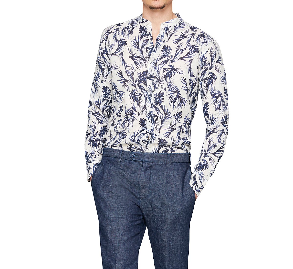 Camicia in stile tropicale