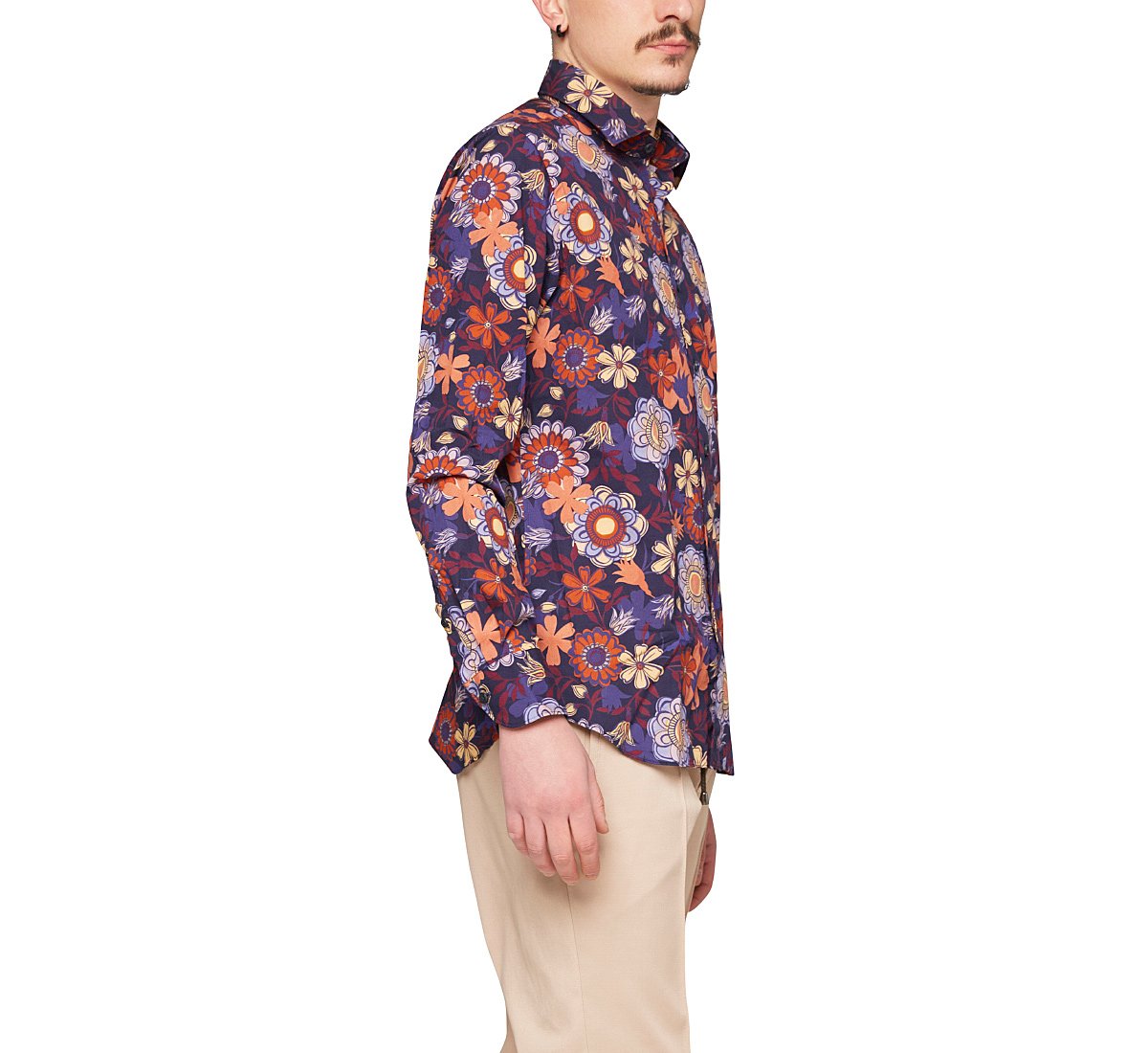 Camicia in stile floreale