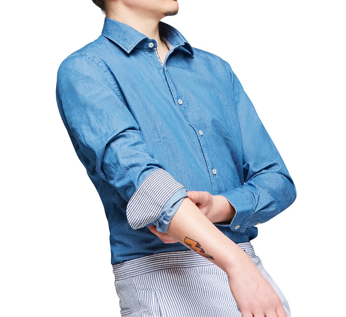 Camicia in cotone regular fit