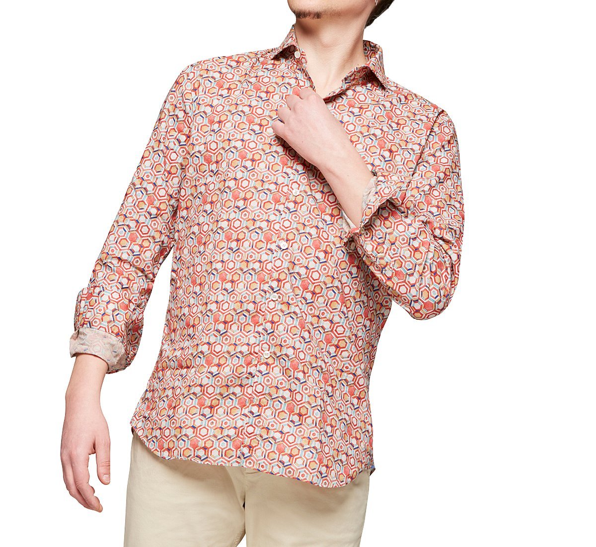 Camicia in cotone regular fit