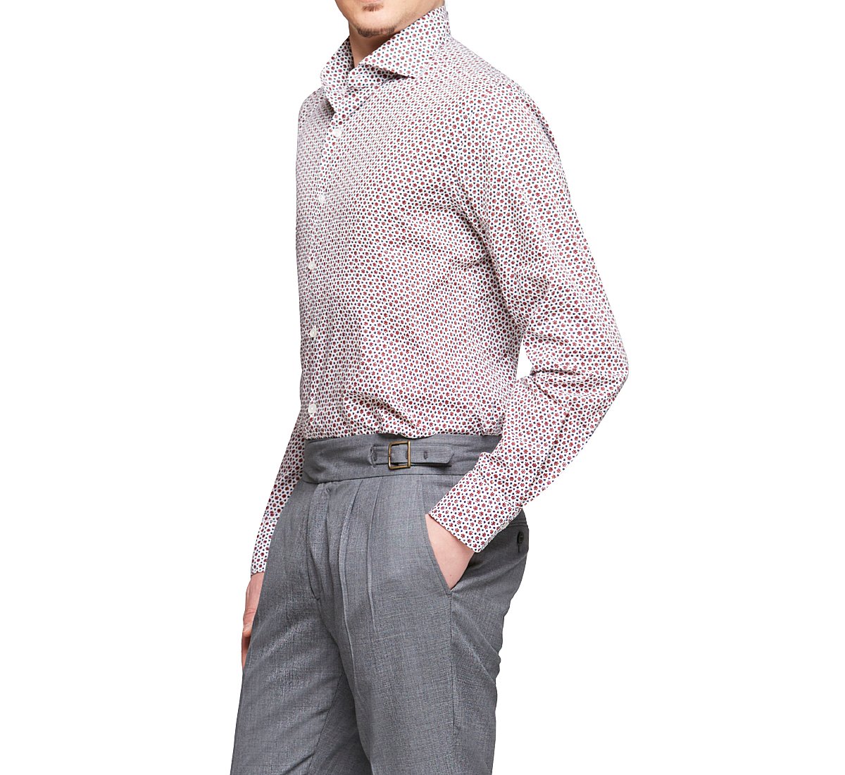 Camicia in cotone regular fit