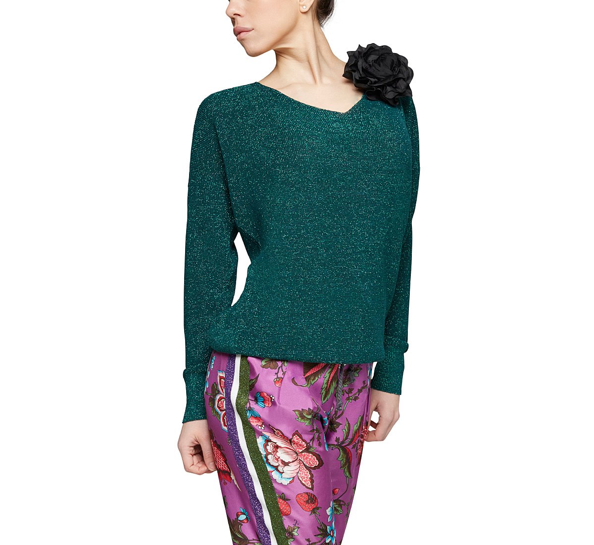 Maglia con scollo a V