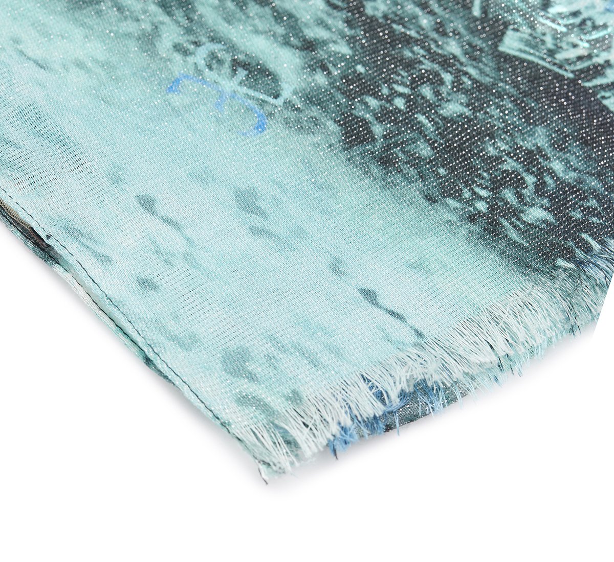 Foulard acquamarine
