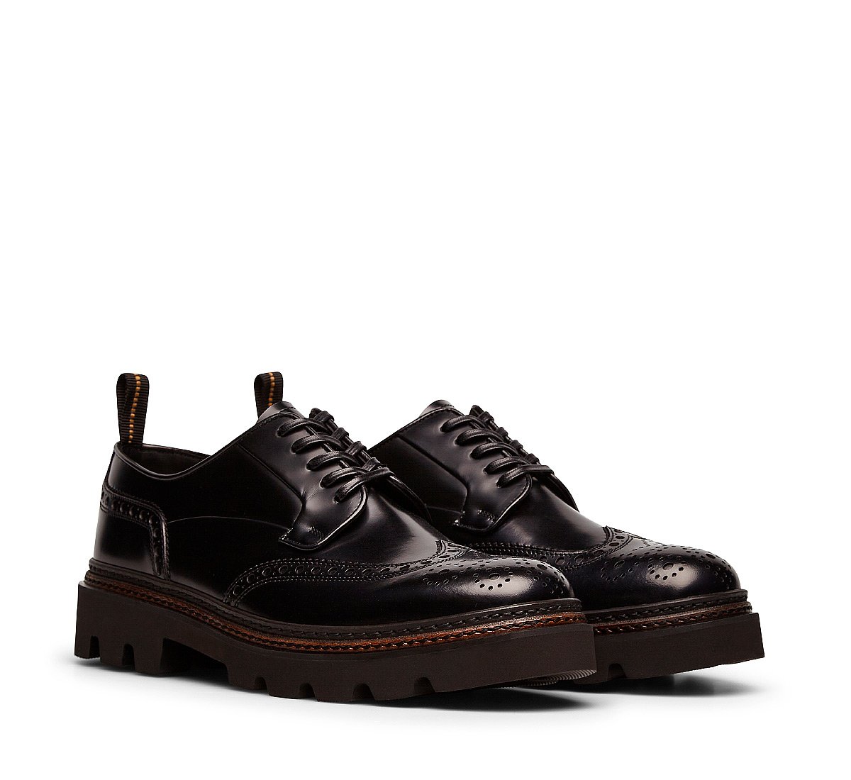 Calfskin derbies