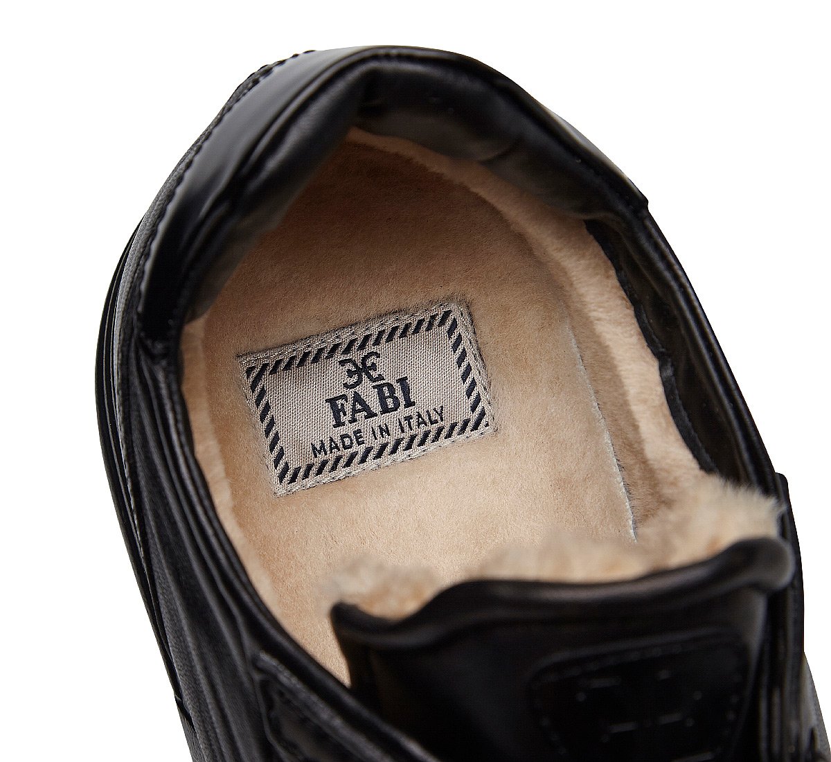 Sneaker Linea Tiche con fodera in merino