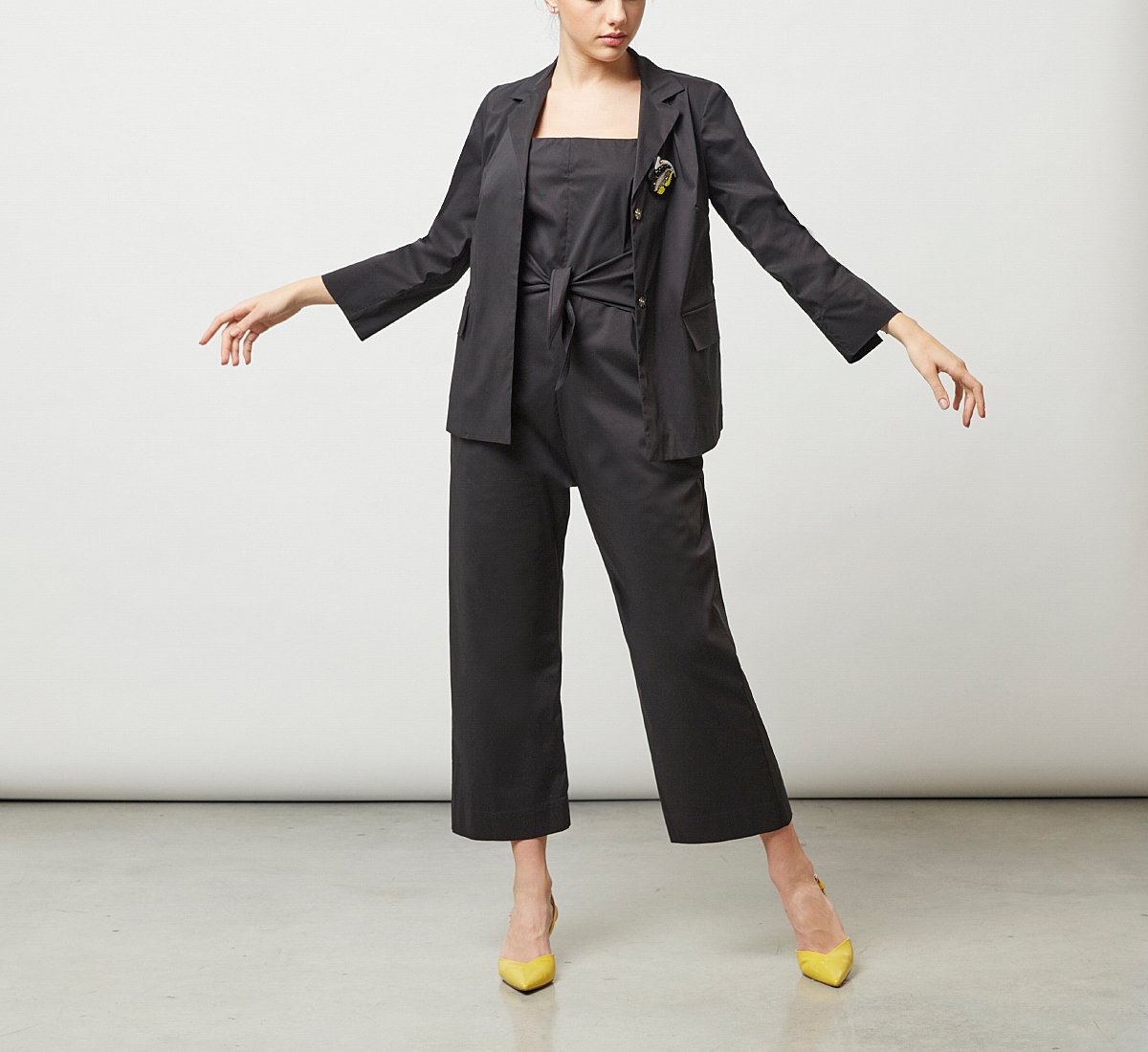Soft fabric jumpsuit