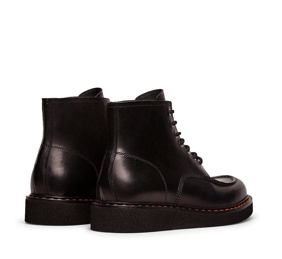 Calfskin ankle boots
