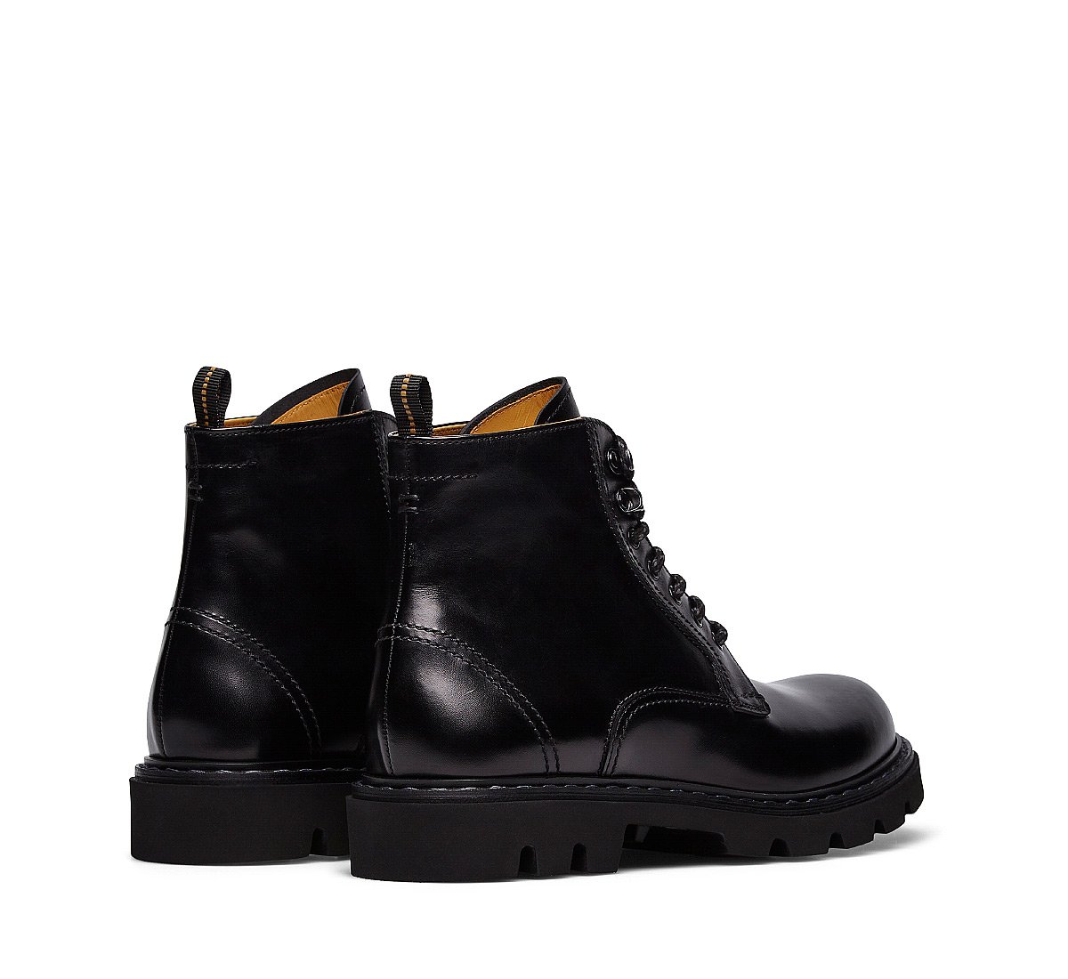 Calfskin ankle boots