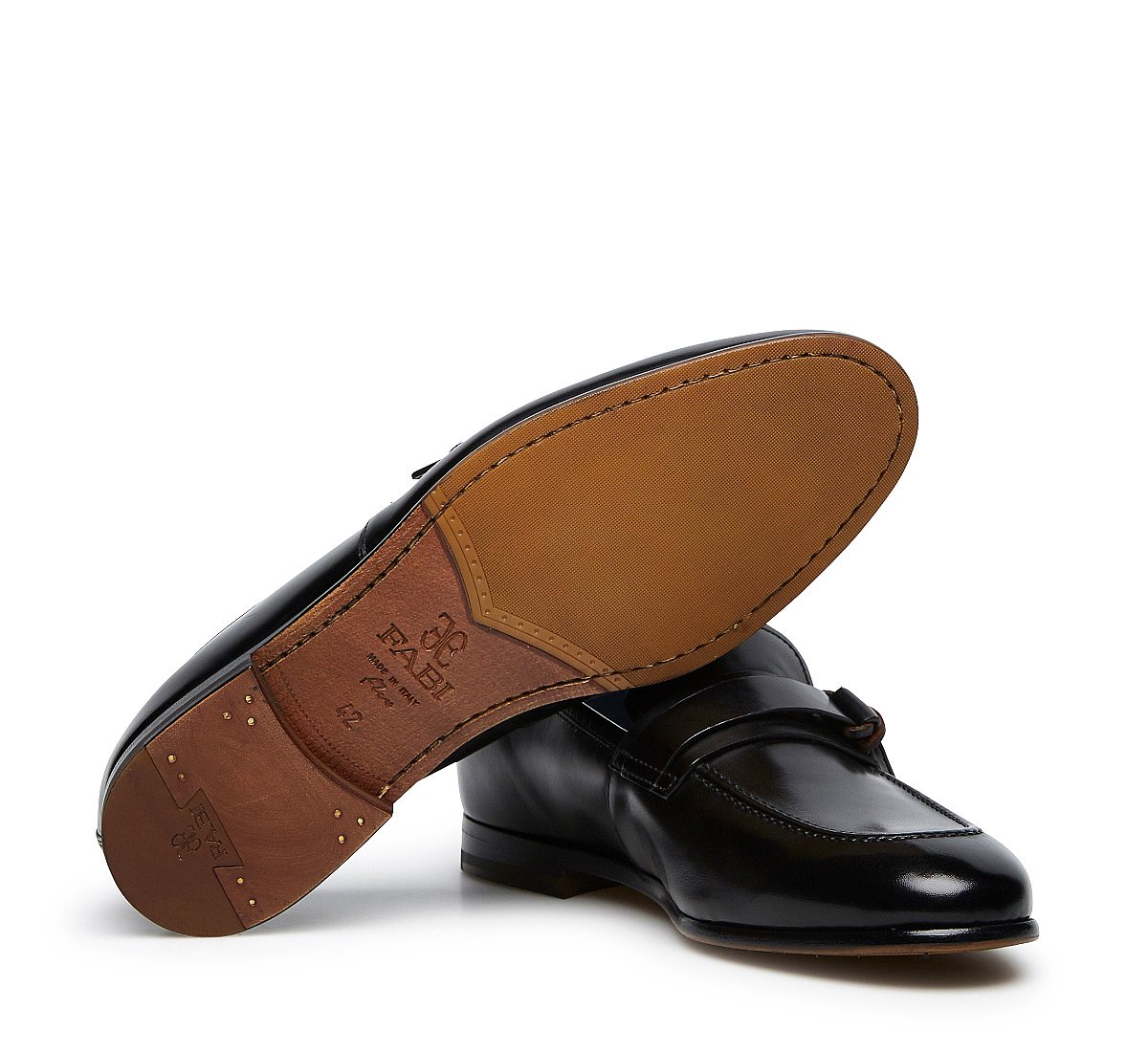 Calfskin moccasins