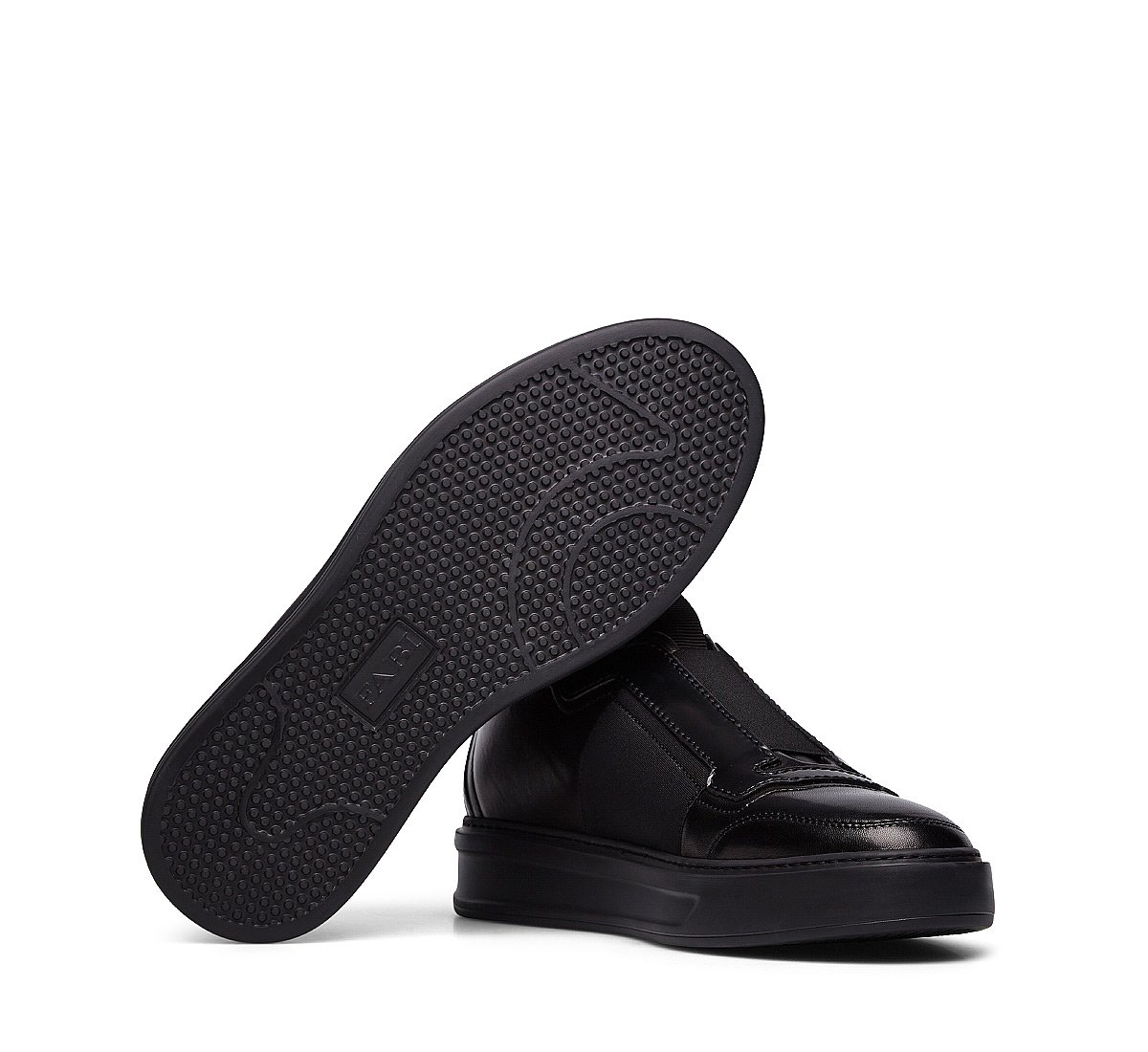 Nappa leather slip-ons