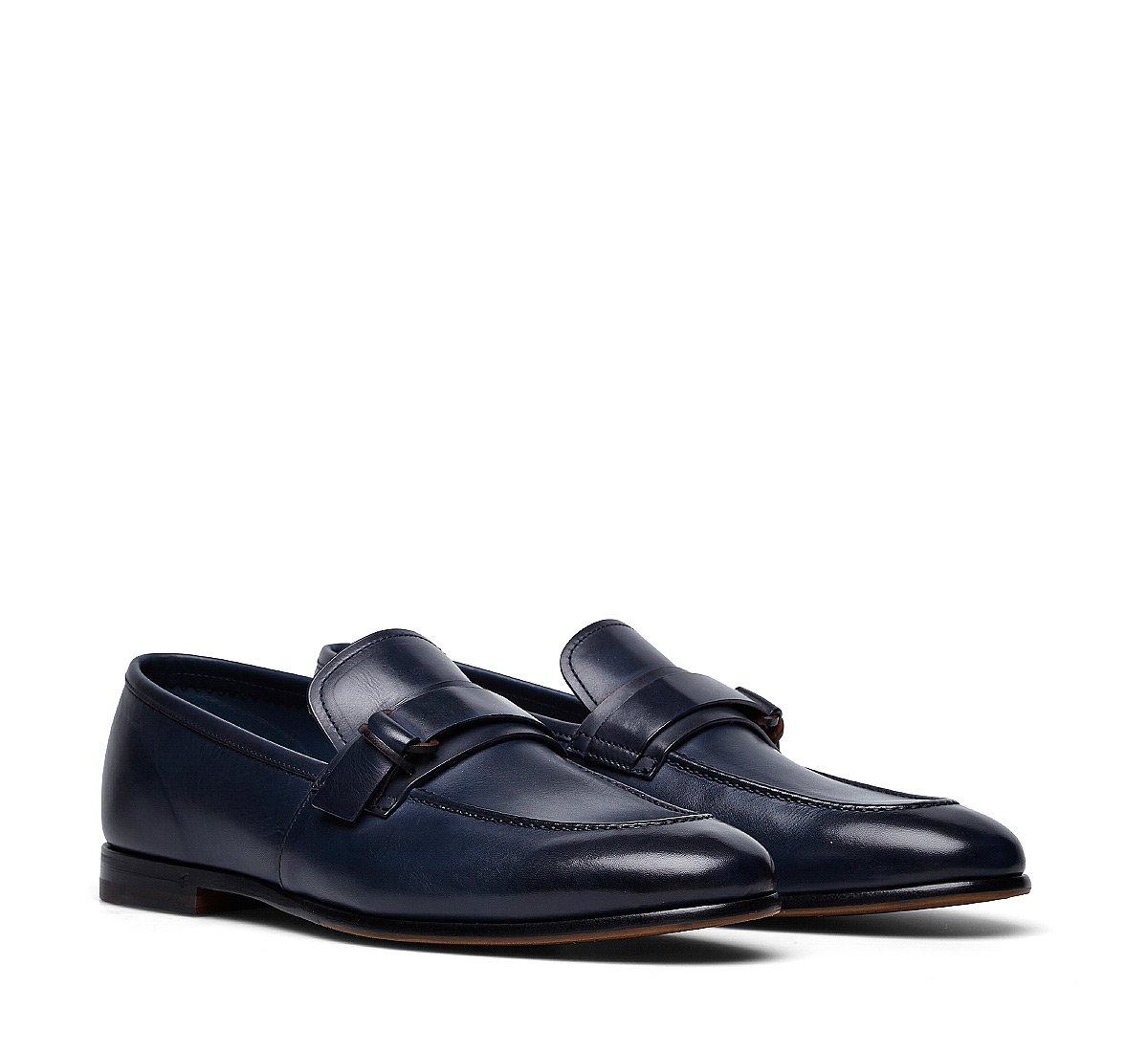 Calfskin moccasins