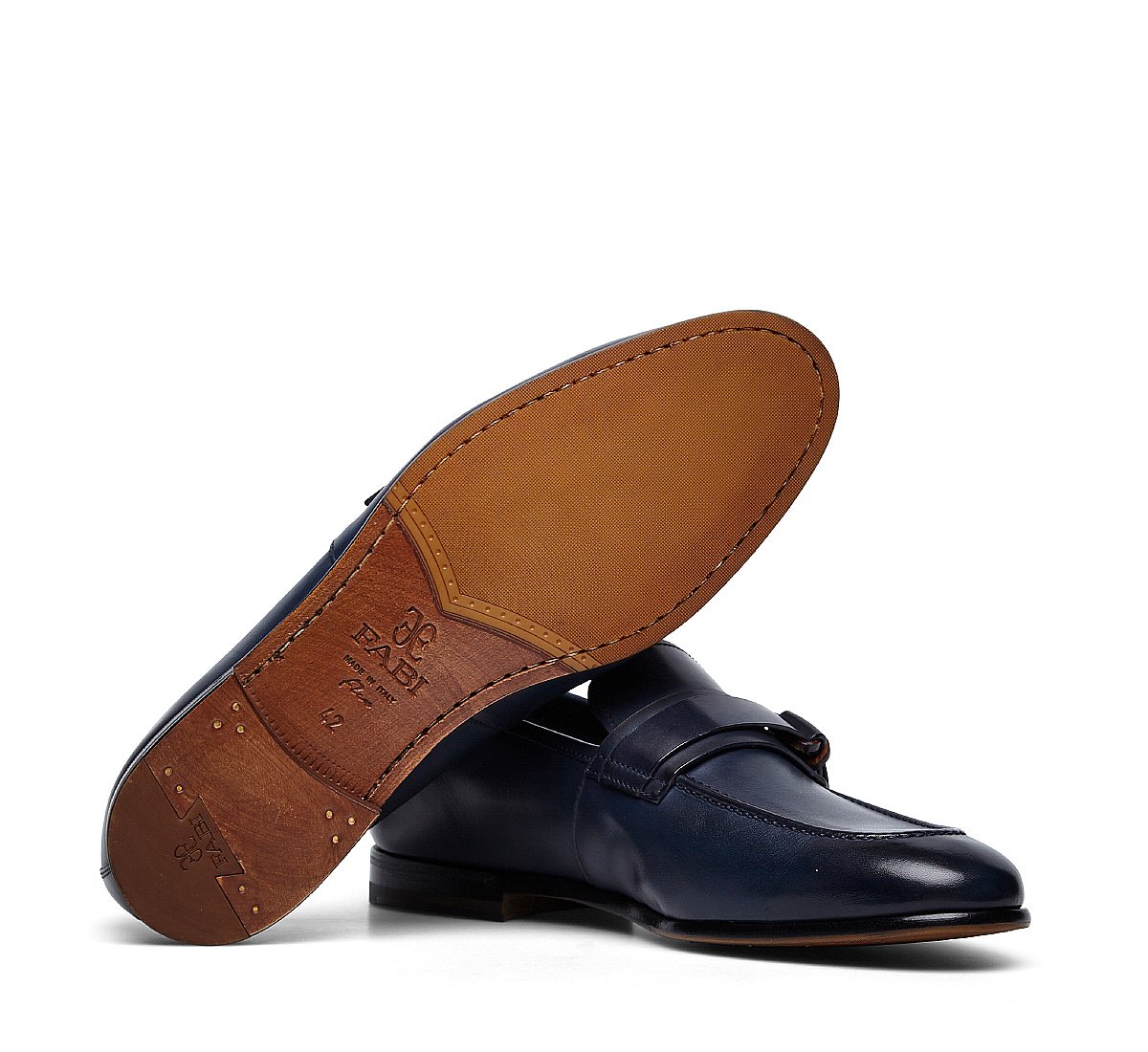 Calfskin moccasins