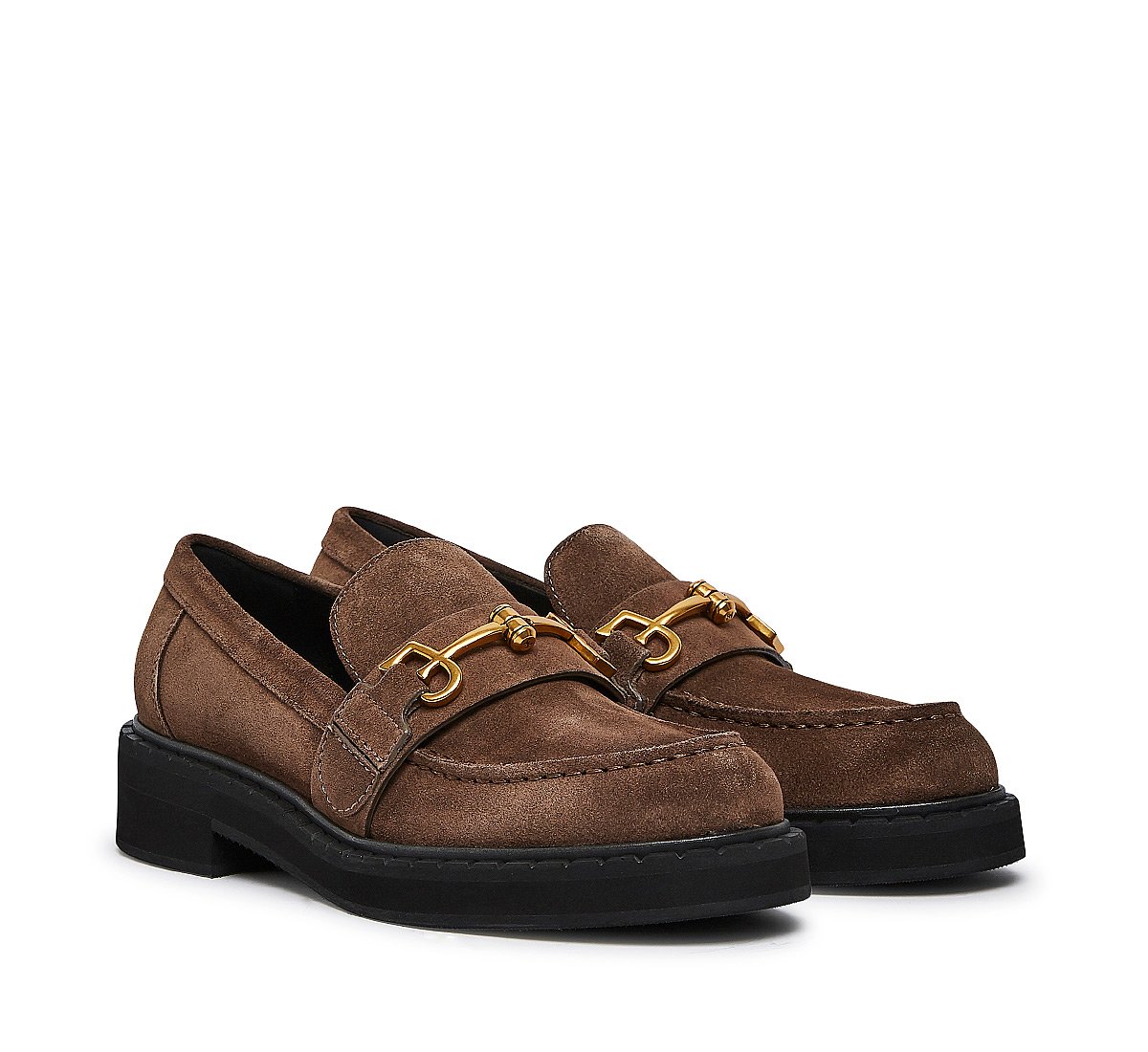 Soft suede moccasins