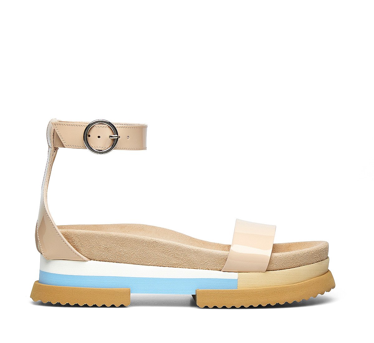 Calfskin sandals