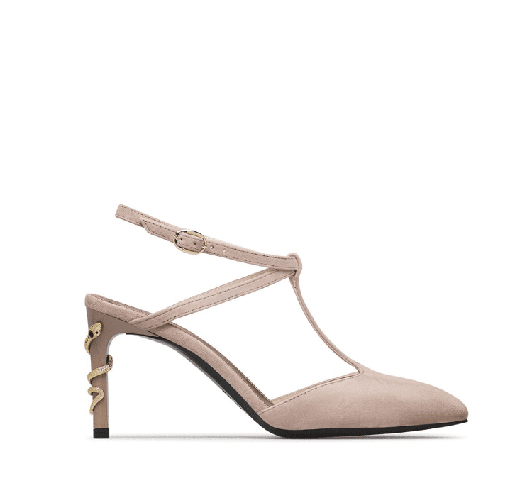 Fabi Snake Sling-back