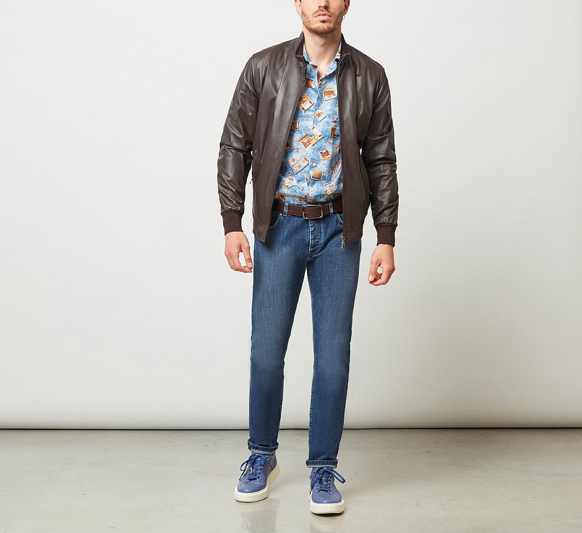 Leather jacket
