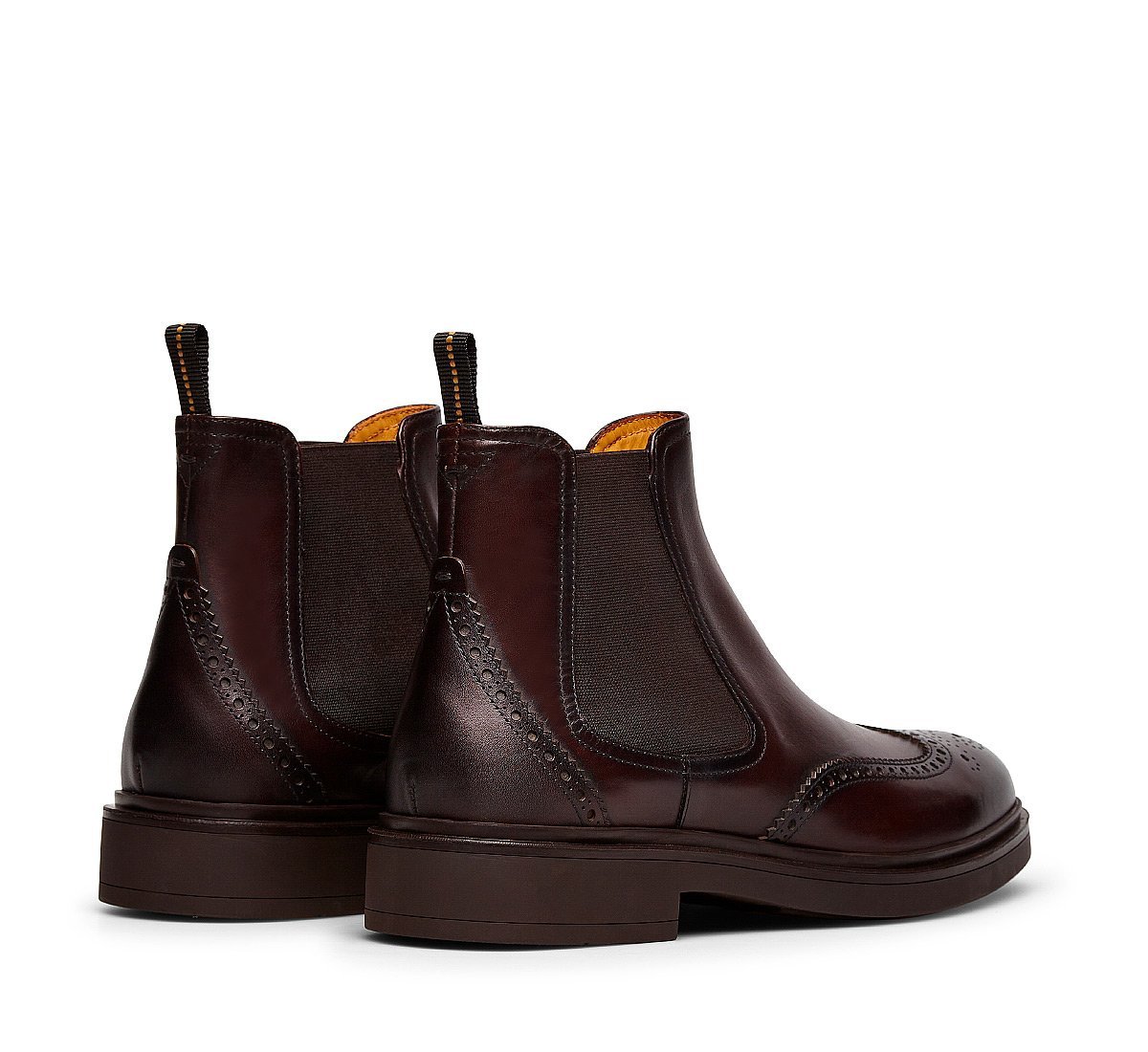 Exquisite calfskin Beatle boots