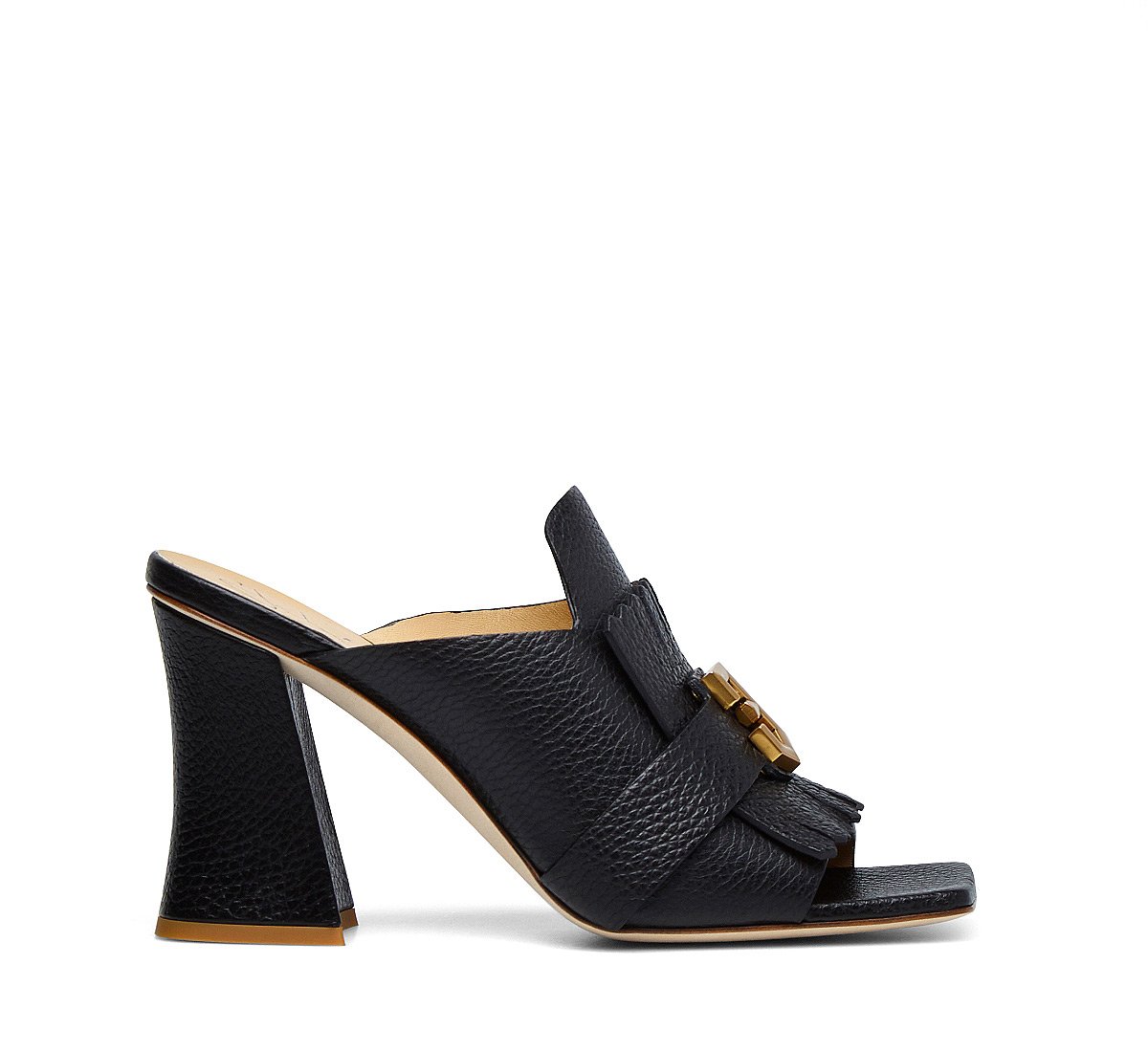 Calfskin mules