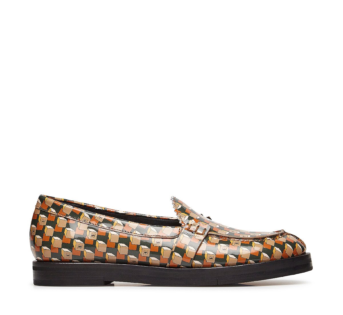 Patent moccasins