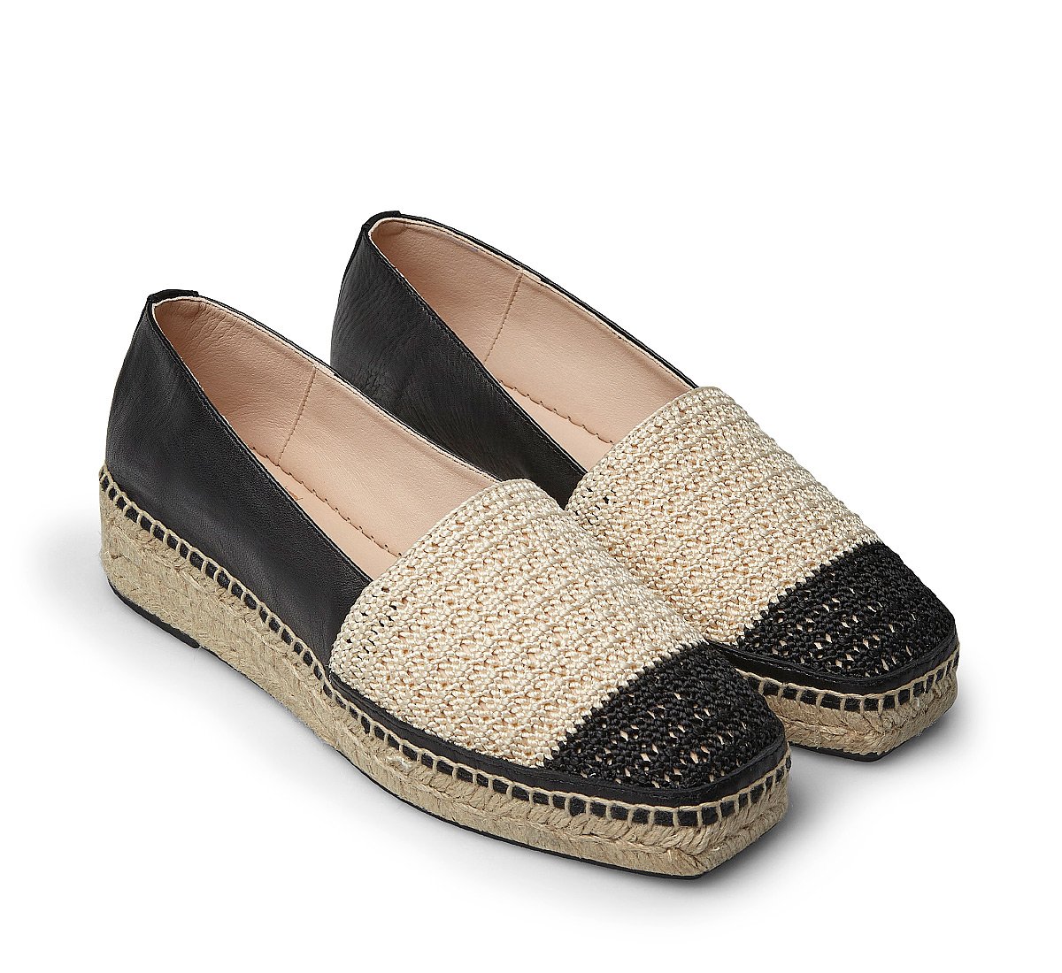 Espadrilles in nappa leather