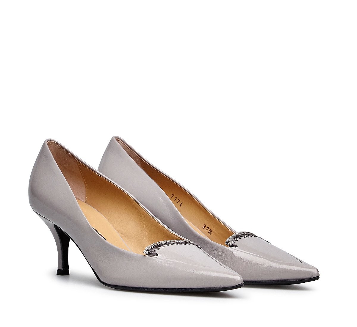 calfskin pumps