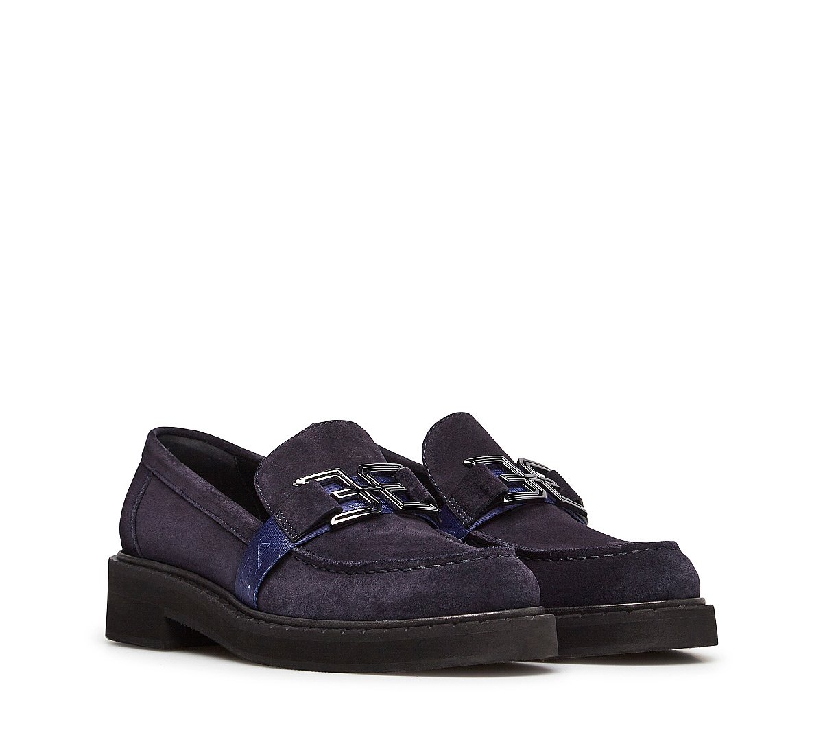 Suede moccasins