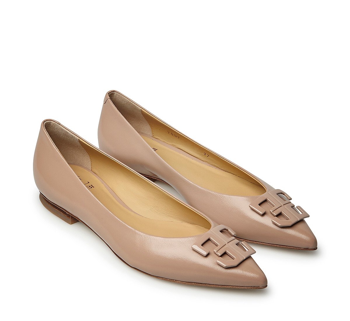 Iconic ballet flats in soft nappa leather