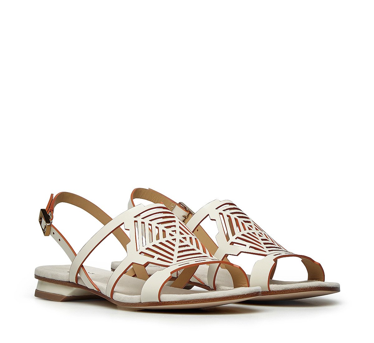 Sandal in nappa leather