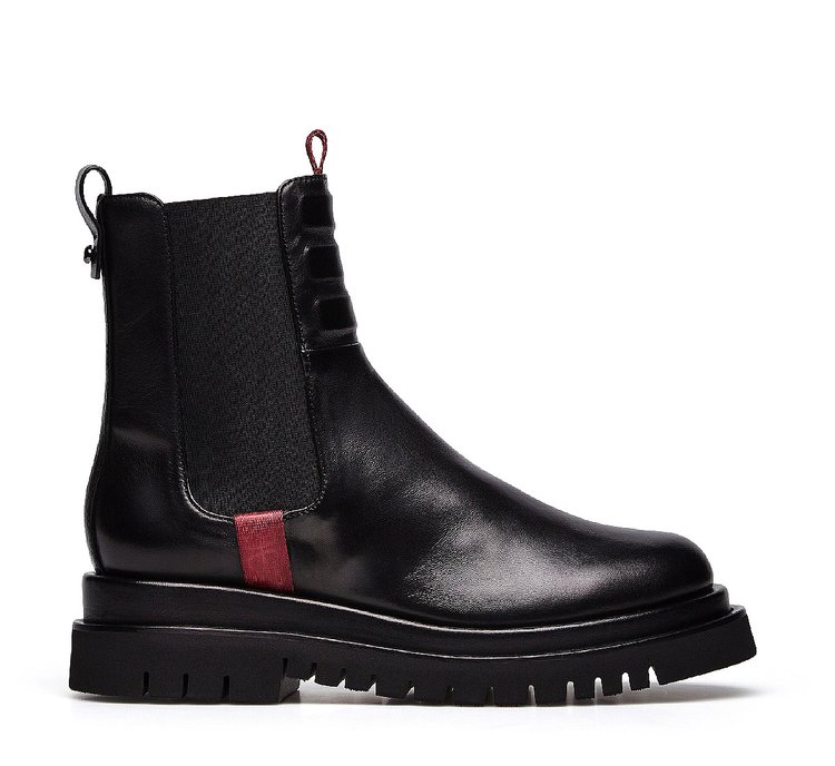 Nappa leather Beatle boots