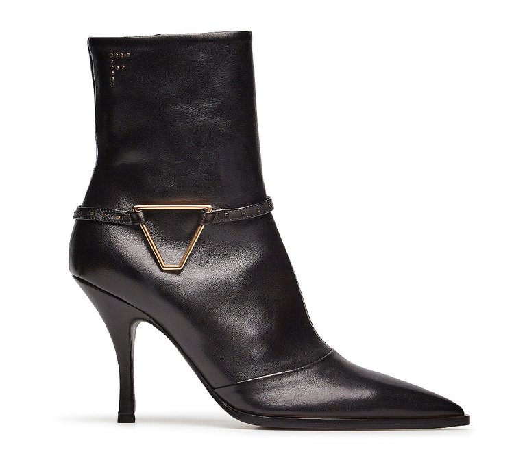 Nappa ankle boots