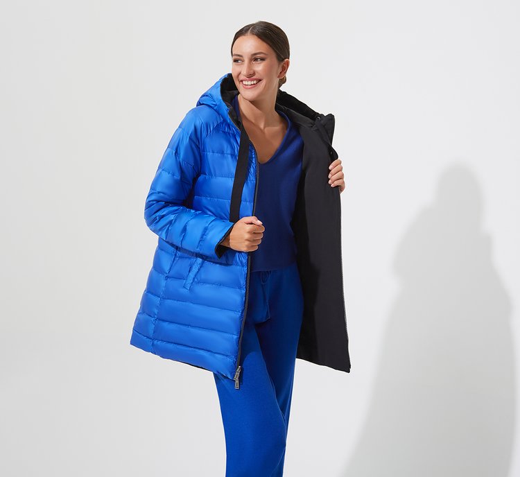 Double-sided puffer coat